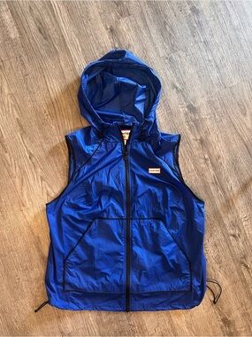 Hunter For Target Royal Blue Hooded Packable Vest